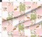 Corgi Cheater Quilt Coordinates Dog Breed Florals Floral Corgis Flowers Whole Cloth Pet Portrait Custom Printed Fabric by Spoonflower Various Fabrics by the Yard or Fat Quarter